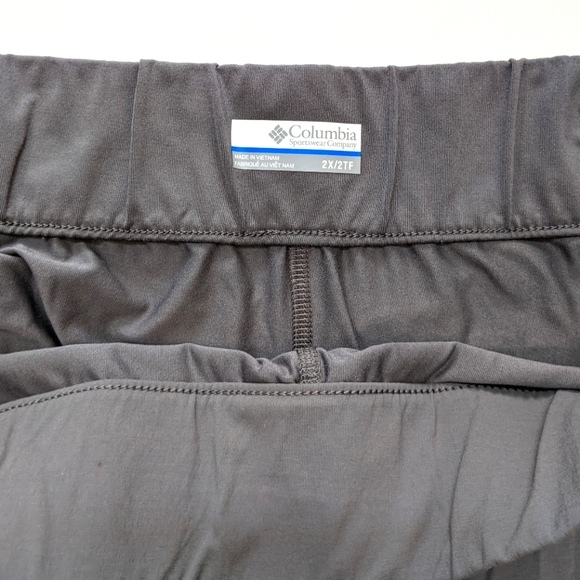 Columbia casual grey skort mini skirt, women's 2X - Picture 8 of 11